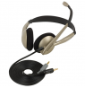 Koss Headphones CS100 Wired, On-Ear, Microphone, 3.5 mm, Black/Gold
