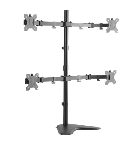 Logilink BP0046 Quad Monitor Desk Stand 13"-32'' Logilink Desk Mount