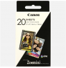 20 sheets | ZP-2030 | White | 5 x 7.6 cm | Photo Paper