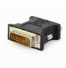 Gembird Adapter DVI-A male to VGA 15-pin HD (3 rows) female, black