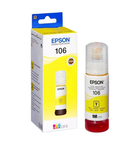Epson Ecotank 106 Ink Bottle, Yellow