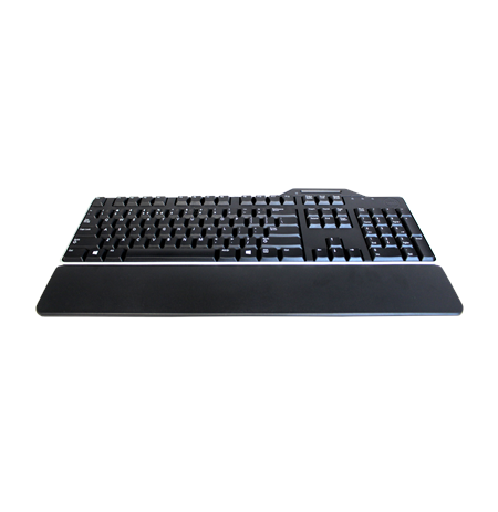 Dell Keyboard US/European (QWERTY) Dell KB-813 Smartcard Reader USB Keyboard Black Kit Dell US/LT