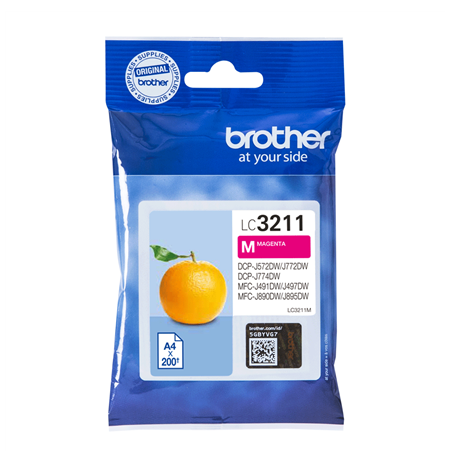 Brother LC3211M Inkjet cartridge, Magenta