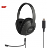 Koss | Headphones | SB42 USB | Wired | On-Ear | Microphone | Black/Grey
