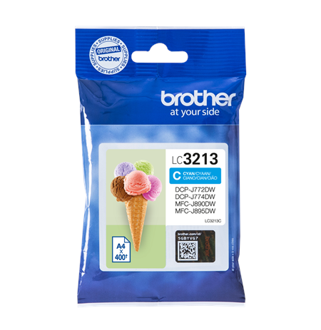 Brother 	LC3213C Ink Cartridge, Cyan