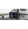 Muse 2-bands portable radio M-06DS Grey, AUX in