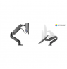 ICY BOX IB-MS303-T Monitor stand with desk mounted base for a screen size up to 27" | Raidsonic