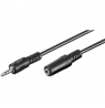 Goobay | Headphone and audio AUX extension cable 3-pin 3.5 mm | 50090 | 5 m