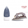 Adler Iron AD 5030 Steam Iron, 3000 W, Water tank capacity 310 ml, Continuous steam 20 g/min, Brown