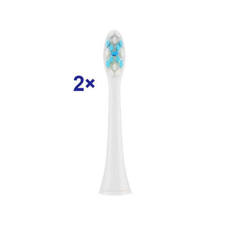 ETA Toothbrush replacement SoftClean ETA070790300 Heads, For adults, Number of brush heads included 2, White