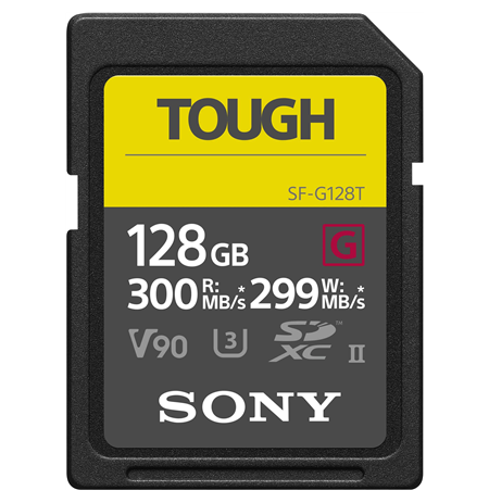 Sony Tough Memory Card UHS-II 128 GB, SDXC, Flash memory class 10