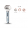 Panasonic Epilator ES-EL2A-A503 Operating time (max) 30 min, Number of power levels 3, Wet & Dry, Grey/White