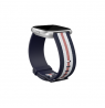 Fitbit  Versa-Lite Woven Hybrid Band, large, navy/pink