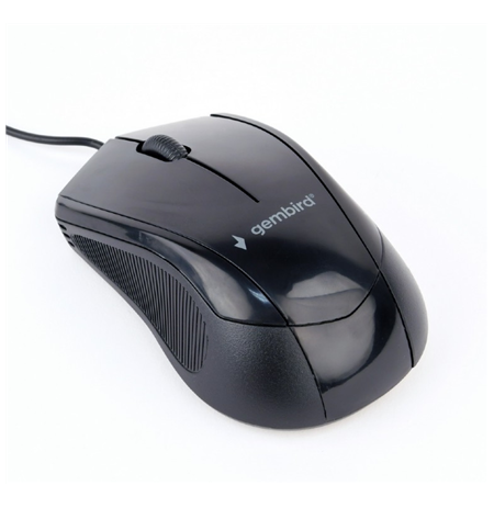 Gembird MUS-3B-02 Optical mouse, Black