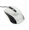 Gembird Mouse  MUS-4B-01-BS Standard, No, Black/ silver, No,