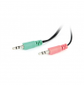 Gembird Stereo headset MHS-123 Built-in microphone, 3.5 mm, Black