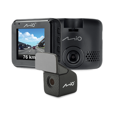 Mio MiVue C380 Dual Full HD, 30FPS, GPS, SpeedCam