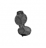 Tristar Waffle maker WF-1160 Black, 700 W, Heart, Number of waffles 5