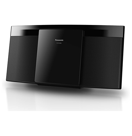 Panasonic Microsystem SC-HC200EG-K Bluetooth, CD player, FM radio