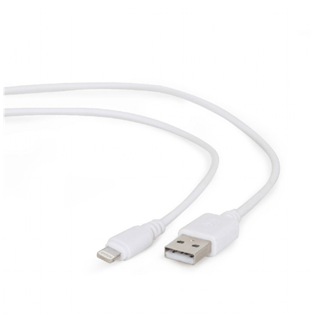 Cablexpert 8-pin sync and charging cable, white, 1 m