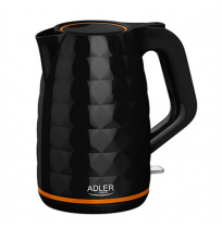 Kettle electric Adler AD 1277 b (2200W 1.7l, black color)