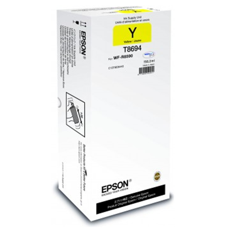Epson C13T869440 Ink Cartridge XXL, Yellow