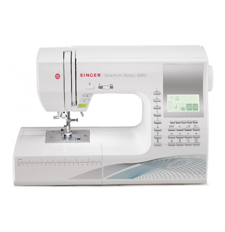 Singer Sewing Machine Quantum Stylist™ 9960  Number of stitches 600, Number of buttonholes 13, White