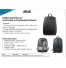 Asus NEREUS Fits up to size 16 ", Black, Backpack