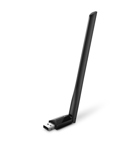 TP-LINK Dual Band USB 2.0 Adapter Archer T2U Plus  2.4GHz/5GHz, 802.11ac, 200+433 Mbps, 1xExternal antenna 5dBi
