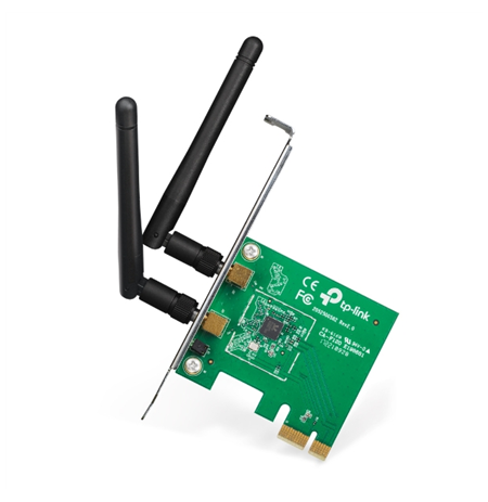 TP-LINK TL-WN881ND, PCI Express Adapter 2.4GHz, 802.11n, 300Mbps, 1xDetachable antenna 2dBi