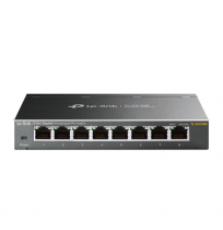 TP-LINK 8-Port Gigabit Easy Smart Switch 8 10/100/1000Mbps RJ45 ports MTU/Port/Tag-based VLAN QoS IGMP Snooping