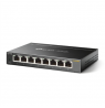 TP-LINK Switch TL-SG108E Web managed, Wall mountable, 1 Gbps (RJ-45) ports quantity 8, Power supply type External