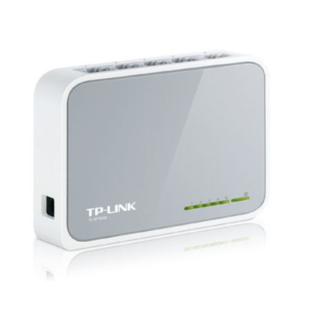 TP-LINK Switch TL-SF1005D Unmanaged, Desktop, 10/100 Mbps (RJ-45) ports quantity 5, Power supply type External