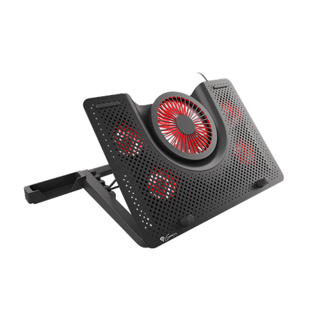 GENESIS Laptop cooling pad, OXID 550 15.6-17.3 5 FANS, LED LIGHT, 1 USB