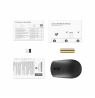 Lenovo 400 Wireless mouse, 2.4 GHz Wireless via Nano USB, Black