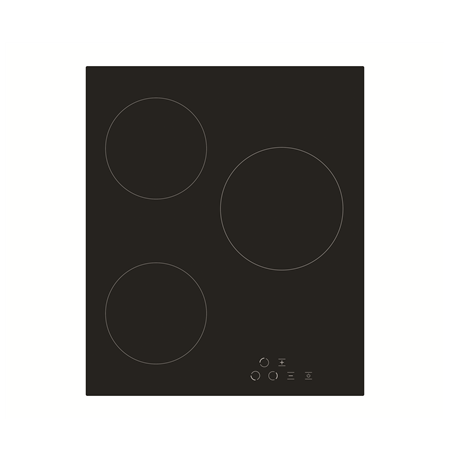 Simfer Hob H4.030.DECSP Vitroceramic, Number of burners/cooking zones 3, Touch, Black