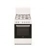 Simfer | Cooker | 5405SERBB | Hob type Gas | Oven type Electric | White | Width 50 cm | Depth 60 cm | Electronic ignition | Ener