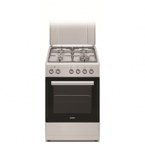 Simfer | Cooker | 5405SERGG | Hob type Gas | Oven type Electric | Stainless steel | Width 50 cm | Depth 60 cm | Electronic ignit