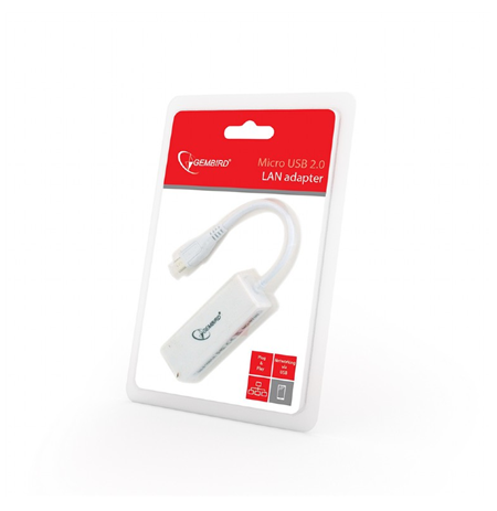 Gembird Micro USB 2.0 LAN Adapter