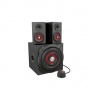 GENESIS Helium 610BT Computer Speakers, Wired, Bluetooth, Black
