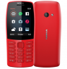 Nokia | 210 | Red | 2.4 " | TFT | 240 x 320 pixels | 16 MB | N