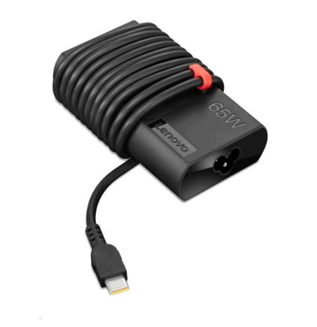 Lenovo ThinkPad 65W Slim AC Adapter, USB Type-C