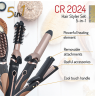 Camry Hair Styler CR 2024 1200 W, Black/Rose gold