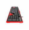 GENESIS RHOD 110 Gaming Keyboard, US Layout, Wired, Red