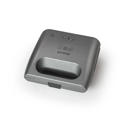 Gorenje Sandwich maker SM703GCG 700 W, Number of plates 3, Number of pastry 2, Grey