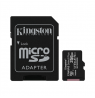 Kingston | Canvas Select Plus | UHS-I | 256 GB | MicroSDXC | Flash memory class 10 | SD Adapter