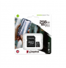 Kingston Canvas Select Plus UHS-I 256 GB, MicroSDXC, Flash memory class 10, SD Adapter