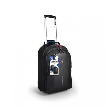 PORT DESIGNS CHICAGO EVO 170231 Fits up to size 15.6 ", Black, Backpack/Roller