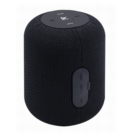 Gembird SPK-BT-15-BK Portable Bluetooth speaker, Wireless, 5 W, 1200 mAh, Black