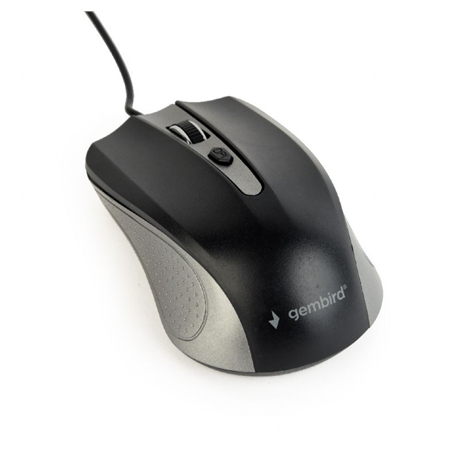 Gembird MUS-4B-01-GB Optical Mouse, Spacegrey/Black, USB